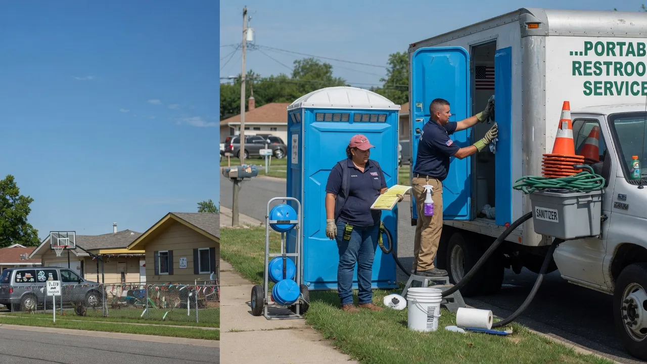 Portable Toilet Rental in Millersview, TX near me
